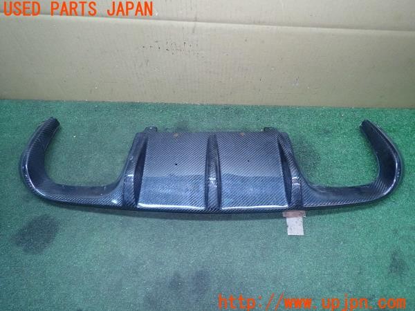 3UPJ=27860056]BMW M3 クーペ(WD40 E92)前期 社外 リアディフューザー アンダースポイラー カーボン調 中古_m1