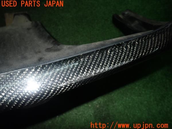 3UPJ=27860056]BMW M3 クーペ(WD40 E92)前期 社外 リアディフューザー アンダースポイラー カーボン調 中古_m4