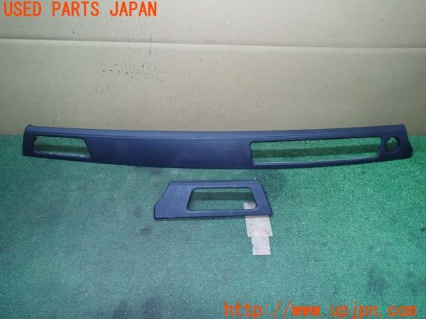 3UPJ=27860622]BMW M3 クーペ(WD40 E92)前期 純正 7 132 852 ダッシュボード インパネ カーボン調トリム 右ハンドル 中古_m0