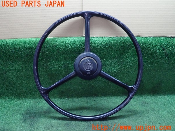 3UPJ=27900617]三菱ジープ(J55)純正 純正 ステアリング 435mm 中古_m0