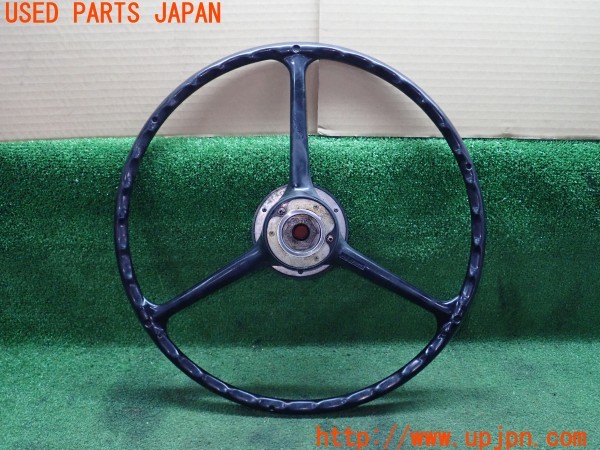 3UPJ=27900617]三菱ジープ(J55)純正 純正 ステアリング 435mm 中古_m1
