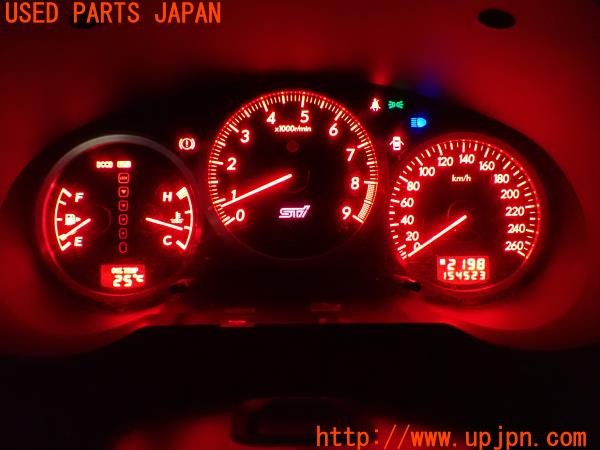 3UPJ=27910538]インプレッサ WRX STI(GDB F型)純正 85002FE000 スピードメーター 中古_m4