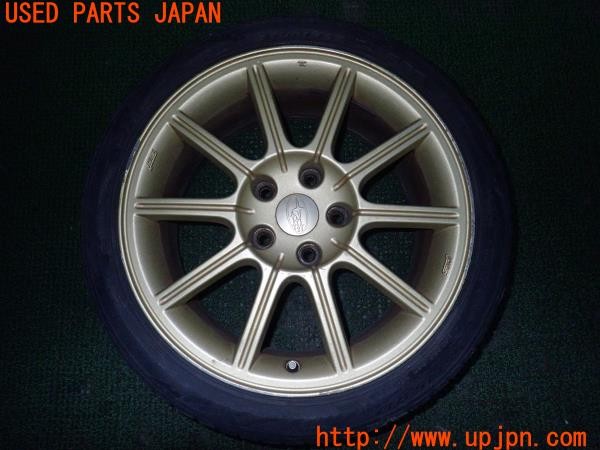 3UPJ=27910961]インプレッサ WRX STI(GDB F型)純正 ホイール 17×8JJ +53 PCD114.3 5穴 1本 中古_m0