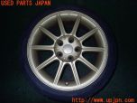 3UPJ=27910961]インプレッサ WRX STI(GDB F型)純正 ホイール 17×8JJ +53 PCD114.3 5穴 1本 中古_s0