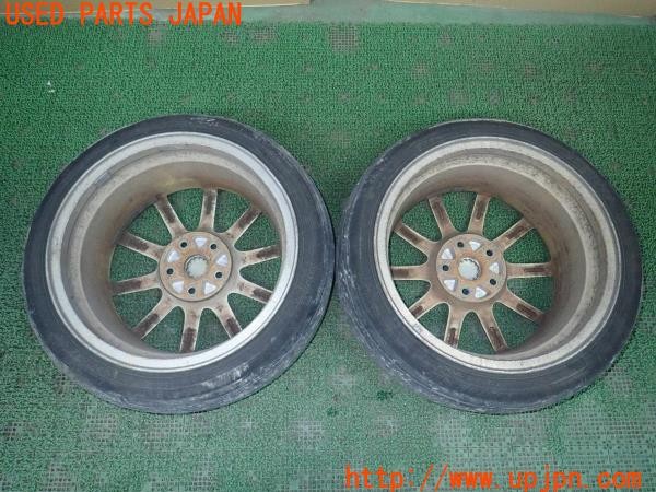 3UPJ=27910962]インプレッサ WRX STI(GDB F型)純正 ホイール 17×8JJ +53 PCD114.3 5穴 2本 中古_m4