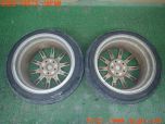 3UPJ=27910962]インプレッサ WRX STI(GDB F型)純正 ホイール 17×8JJ +53 PCD114.3 5穴 2本 中古_s4
