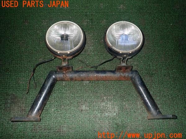 3UPJ=27940558]ジープ(J55(改))CIBIE シビエ フォグランプ ステー付き 中古_m0