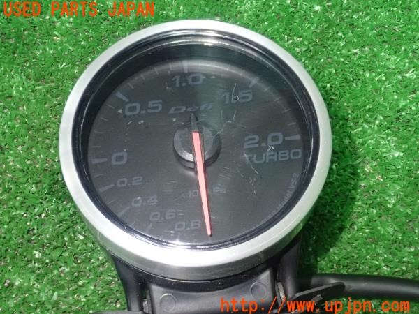 3UPJ=27960556]86(BRZ)(ZN6 A型)Defi デフィ ブースト計 ターボ計 レッド 60φ DF11505 中古_m2