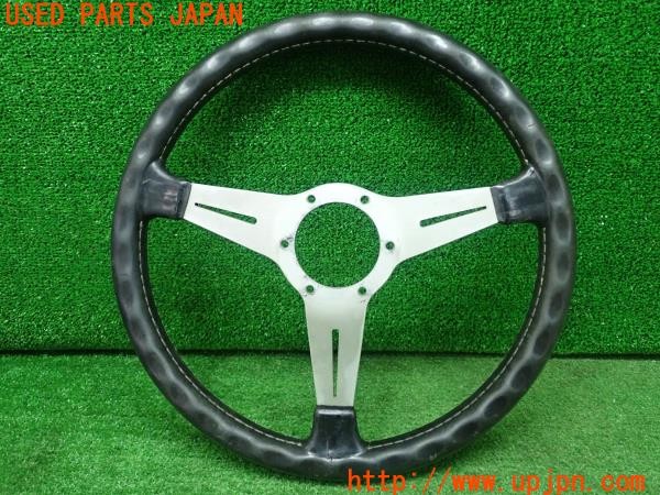 3UPJ=27970617]ギャラン VR-4RS(E38A)NARDI ナルディ ステアリング 350mm 中古_m1