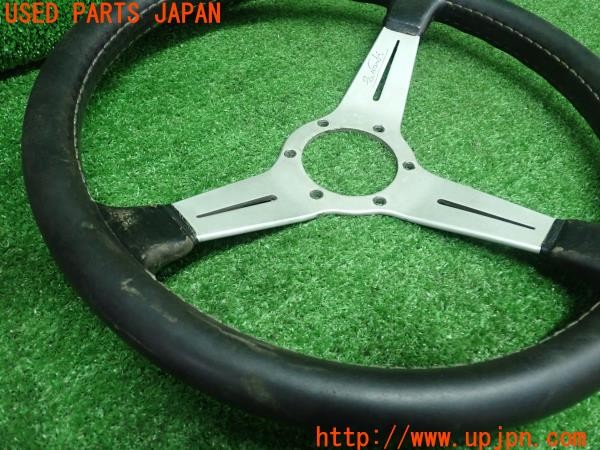 3UPJ=27970617]ギャラン VR-4RS(E38A)NARDI ナルディ ステアリング 350mm 中古_m2