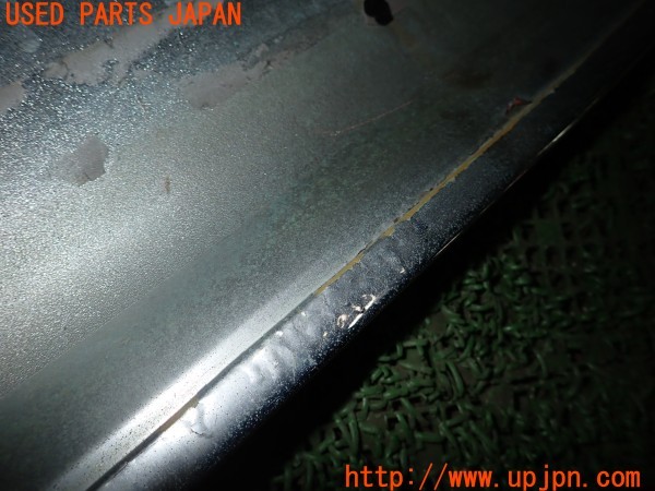 3UPJ=28010001]ランクル100(UZJ100W)前期 社外 ライセンスプレート メッキライセンスプレート  メッキカバー 中古_m2