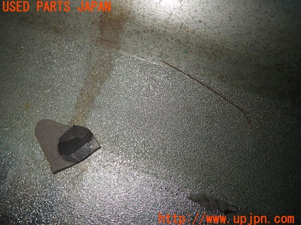 3UPJ=28010001]ランクル100(UZJ100W)前期 社外 ライセンスプレート メッキライセンスプレート  メッキカバー 中古_m4