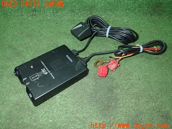 3UPJ=28010503]ランクル100(UZJ100W)前期 純正 08686-00150 ETC車載器 中古_m0