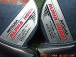 3UPJ=28010563]ランクル100(UZJ100W)前期 MITSUBA ミツバ ALPHA HORN アルファホーン MBH-2E11 MBL-2E12 ホーン 中古_s3
