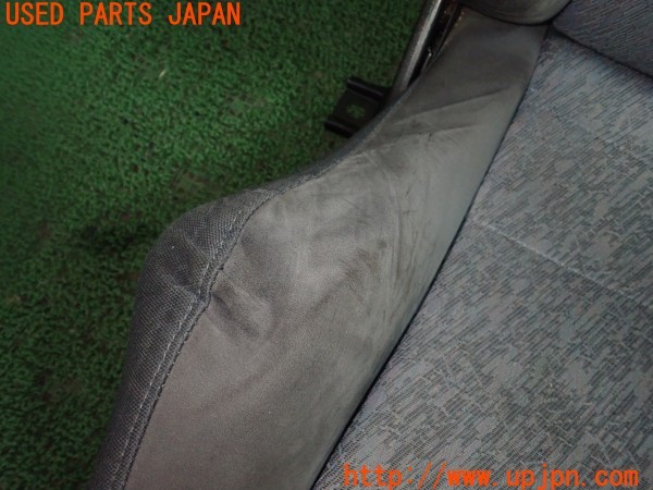 3UPJ=28020609]ランサーエボリューションII GSR(CE9A)純正 RECARO レカロ シートセット セミバケットシート 運転席 助手席 レール付き 中古_m4