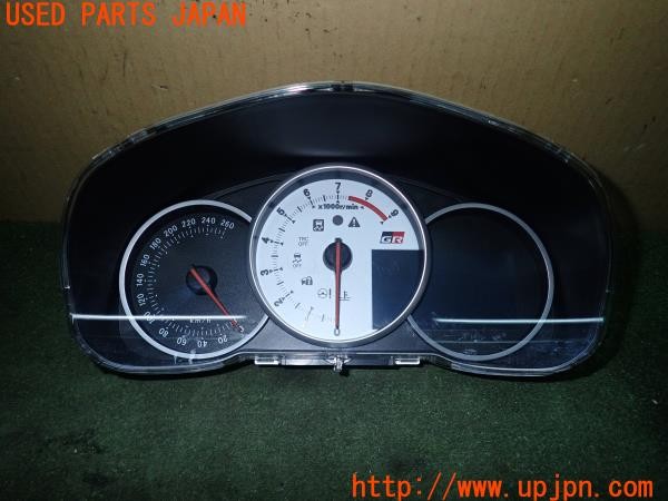 3UPJ=28030538]86(BRZ)GRスポーツ(ZN6 G型)純正 85004CA690 スピードメーター ホワイトメーター 液晶 AT 中古_m0