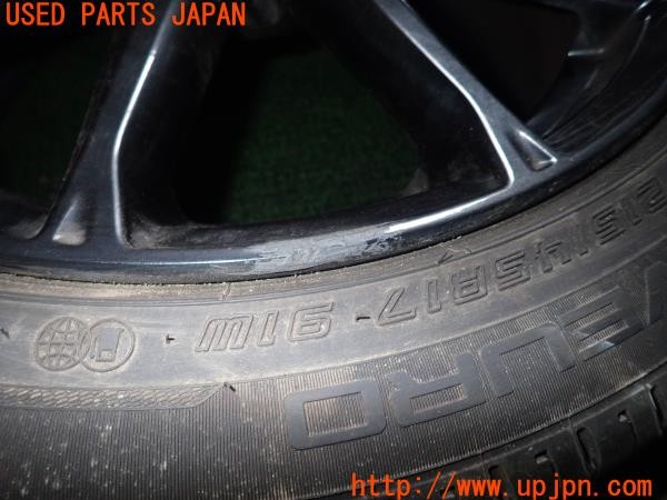 3UPJ=28030918]86(BRZ)GRスポーツ(ZN6 G型)純正 タイヤホイール 17×7.5J +48 PCD100 5穴 4本 中古_m2