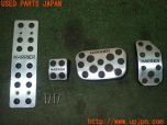 3UPJ=28040630]ハリアー(ZSU60W)社外 ペダルカバー 中古_s0