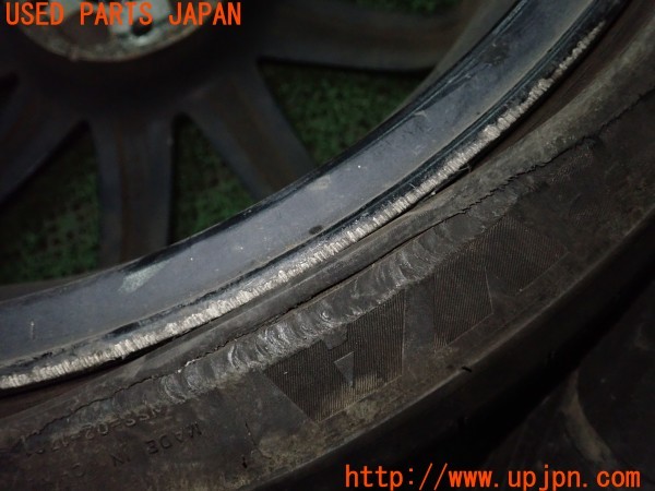 3UPJ=28160920]エクリプス スパイダー(D53A)STEINER シュタイナー LG5 ホイール 19×8J +45 PCD114.3 5穴 4本 中古_m4
