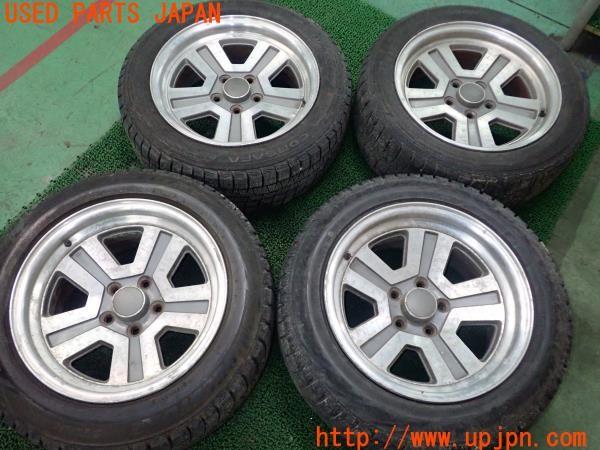 3UPJ=28220917]スタリオン GSR-VR(A187A)後期 純正 ホイール 16×7J+18 8J+0 PCD114.3 5穴 4本 中古_m0