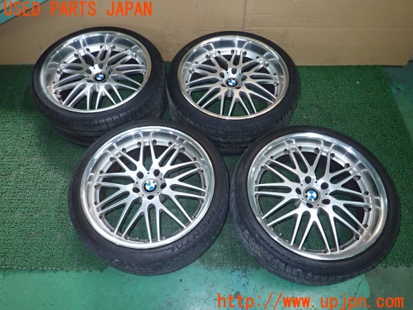 3UPJ=28230921]BMW 650i カブリオレ(EK48 E64)後期 社外 ホイール 20×8.5JJ +15 9.5J +18 PCD120 5穴 4本 中古_m0