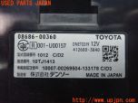 3UPJ=28260503]ハリアー エレガンス(ZSU65W)純正ビルトイン 08686-00360 ETC車載器 中古_s3