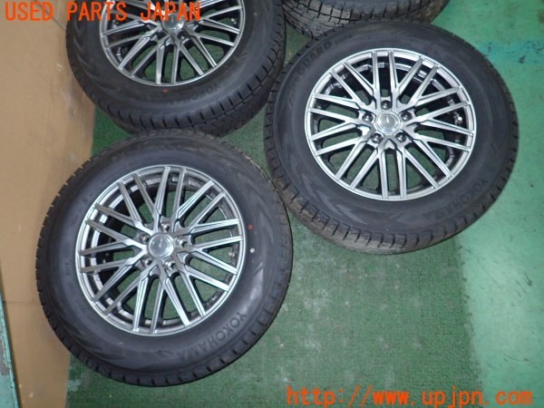 3UPJ=28260918]ハリアー エレガンス(ZSU65W)YFC GRASS AG ワイエフシー グラス エージー タイヤホイール 17×7J +38 PCD114.3 5穴 4本 中古_m1