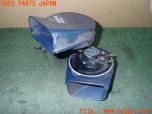 3UPJ=28280563]ジープ ラングラー(TJ40S)Mitsuba ミツバ ホーン AEROSPIRALⅡMBH-2E15 MBL-2E16 ホーン クラクション 中古_s1