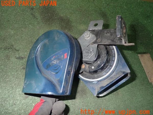 3UPJ=28280563]ジープ ラングラー(TJ40S)Mitsuba ミツバ ホーン AEROSPIRALⅡMBH-2E15 MBL-2E16 ホーン クラクション 中古_m2