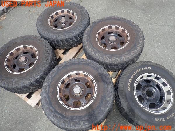 3UPJ=28280917]ジープ ラングラー(TJ40S)PRO COMP EXTREME EXTREME プロコンプ PC6089 ホイール 16×8J ±0 PCD114.3 5穴 5本 中古_m0