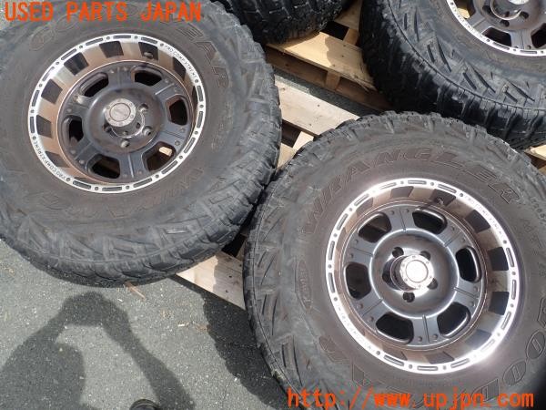 3UPJ=28280917]ジープ ラングラー(TJ40S)PRO COMP EXTREME EXTREME プロコンプ PC6089 ホイール 16×8J ±0 PCD114.3 5穴 5本 中古_m2