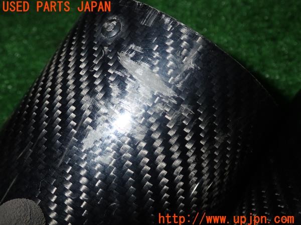 3UPJ=28350012]BMW ミニ(MINI)クーパーS(XR20M F56)社外 マフラーカッター カーボン 中古_m3