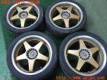 3UPJ=28360918]MR2(SW20)後期 SPARCO スパルコ ホイール 17×7JJ+32? 8JJ+37? PCD114.3 5穴 4本 中古_s0