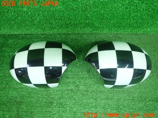 3UPJ=28370012]BMW ミニ(MINI)クーパーS(MF16S R56)社外 ドアミラーカバー 左右セット 中古_m0