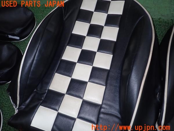 3UPJ=28370608]BMW ミニ(MINI)クーパーS(MF16S R56)社外 シートカバー 中古_m3