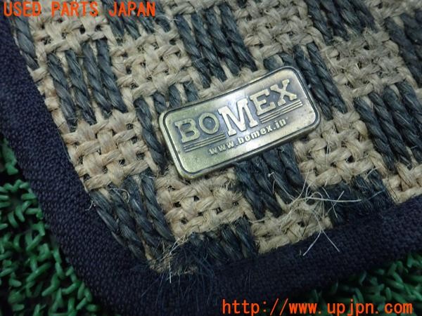 3UPJ=28370629]BMW ミニ(MINI)クーパーS(MF16S R56)BOMEX ボメックス フロアマット 中古_m1