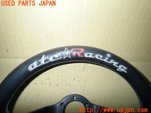3UPJ=28390617]シビック タイプR(EP3)前期 atc Racing DEEP type ステアリング 330mm 中古_m4