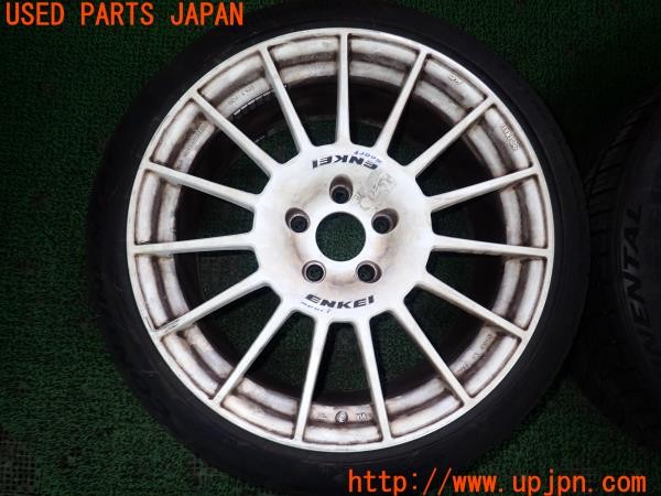 3UPJ=28390906]シビック タイプR(EP3)前期 ENKEI エンケイ RC-T4 タイヤホイール② 18×9J+35 PCD114.3 5穴 2本 中古_m1