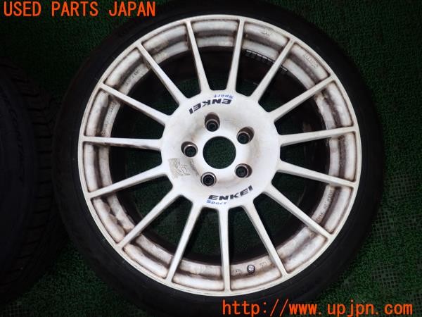 3UPJ=28390906]シビック タイプR(EP3)前期 ENKEI エンケイ RC-T4 タイヤホイール② 18×9J+35 PCD114.3 5穴 2本 中古_m2