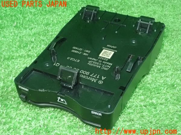 3UPJ=28410503]ベンツ A200 d(177012 W177)純正ビルトイン ETC2.0車載器 A177 900 56 05 中古_m0