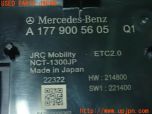 3UPJ=28410503]ベンツ A200 d(177012 W177)純正ビルトイン ETC2.0車載器 A177 900 56 05 中古_s3