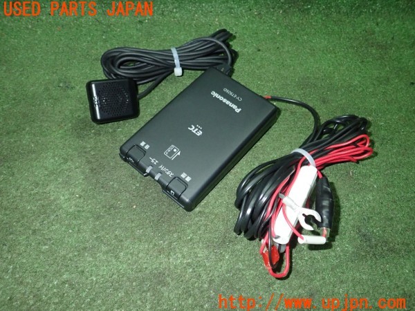 3UPJ=28450503]セルシオ(UCF31)後期 Panasonic パナソニック CY-ET926D ETC車載器 中古_m0