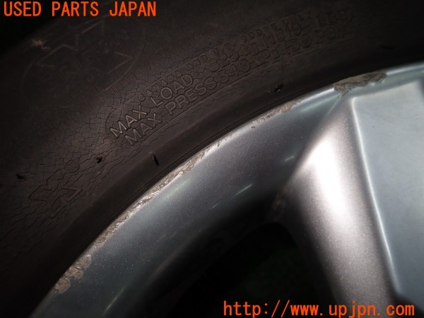 3UPJ=28450961]セルシオ(UCF31)後期 純正 ホイール 17×7.5JJ +45 PCD114.3 5穴 1本 中古_m3