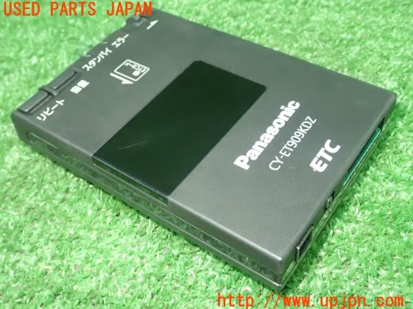 3UPJ=28460503]ジープ グランドチェロキー(WK36)Panasonic パナソニック CY-ET909KDZ ETC車載器 中古_m0