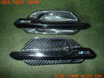 3UPJ=28480012]BMW M2 クーペ(1H30G F87)純正 フロントフェンダーガーニッシュ 社外 カーボン調カバー付き 中古_s0