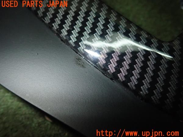 3UPJ=28480615]BMW M2 クーペ(1H30G F87)純正 シフトパネル 右ハンドル 社外 カーボン調カバー付き 中古_m1