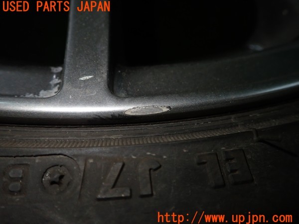 3UPJ=28520919]レヴォーグ 2.0 STI Sport EyeSight(VMG)後期 純正 タイヤホイール 18×7.5J +55 PCD114.3 5穴 4本 中古_m1