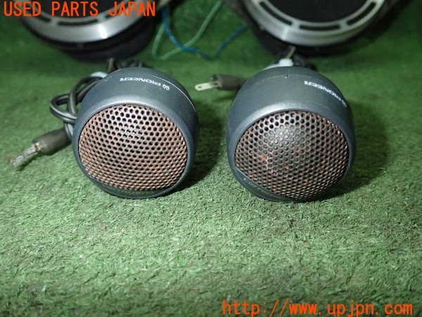 3UPJ=28600535]ハイラックスサーフ(VZN130G)carrozzeria カロッツェリア TS-1088 II TS-T15 スピーカー バッフル付き 中古_m2