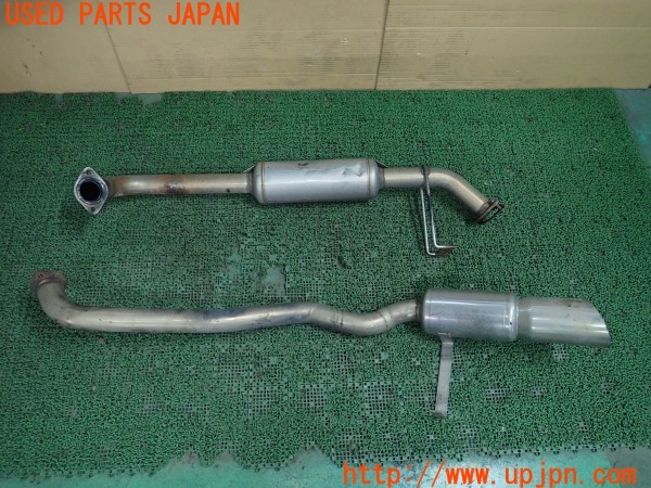3UPJ=28620152]ランクルプラド(KZJ78W)後期 SUXON サクソン PRD078 マフラー 中古_m1