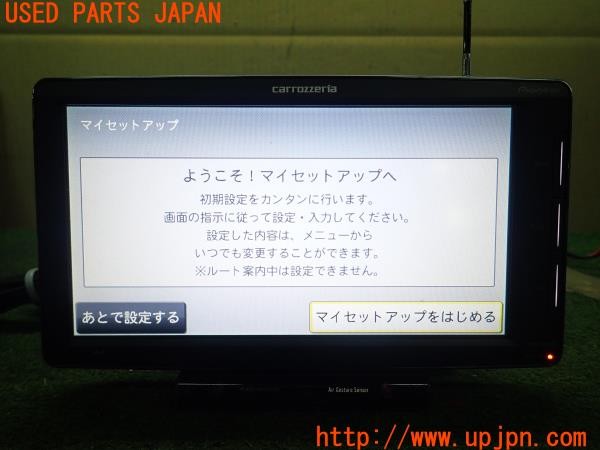 3UPJ=28630565]ジープ ラングラー(TJ40S)carrozzeria カロッツェリア AVIC-MRP009 ポータブルナビ メモリーナビ 中古_m4